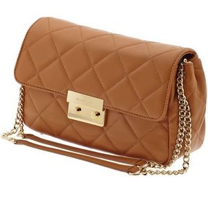 Michael Kors Sloan Quilted Shoulder Flap Purse